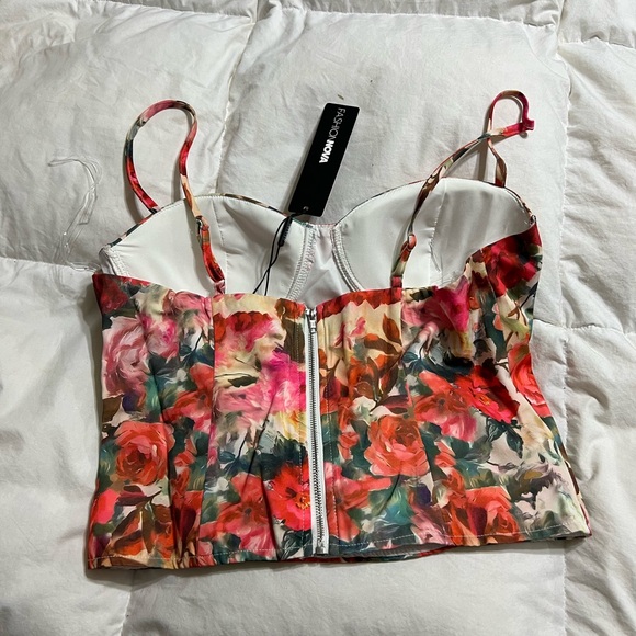 Floral cami top - Picture 2 of 4